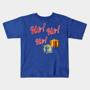 Ho Ho Ho Christmas Presents Kids T-Shirt